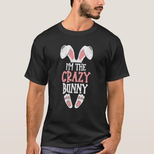 Camiseta Eu sou a Páscoa da Páscoa maluca e engraçada. (Frente)