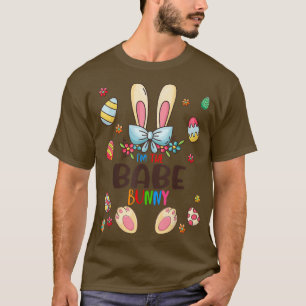 Camiseta Eu sou a Páscoa do dia de bebê que combina com o o
