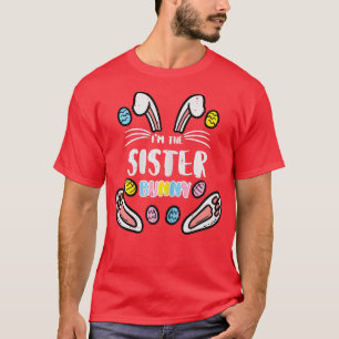 Camiseta Eu Sou A Páscoa Irmã Coelho Coelho Coelho Correspo