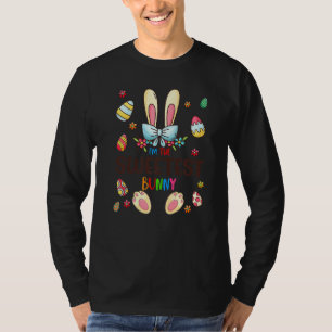 Camiseta Eu sou a Páscoa mais doce do dia de coelhinho.