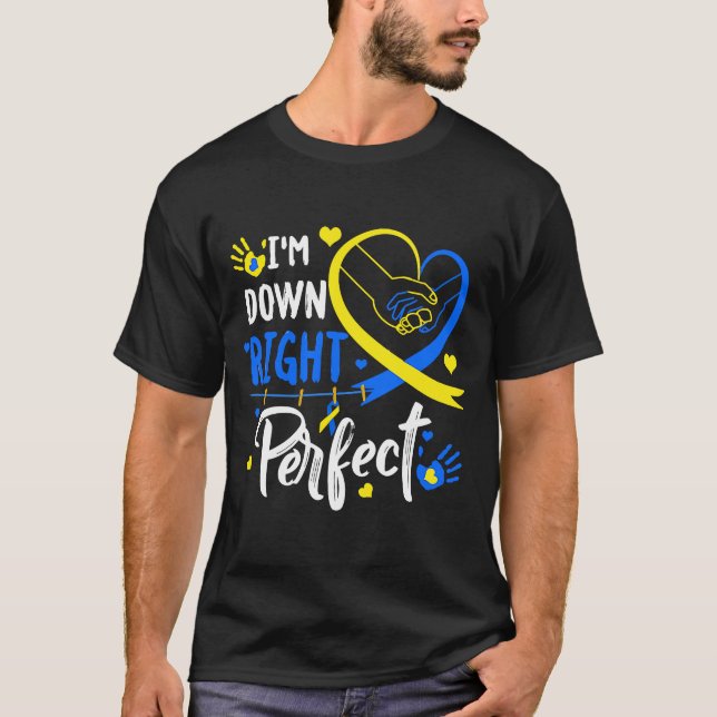 Camiseta Eu sou a Perfeita Consciência da Síndrome para Bai (Frente)