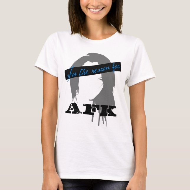 Camiseta Eu sou a razão para AFK (Frente)