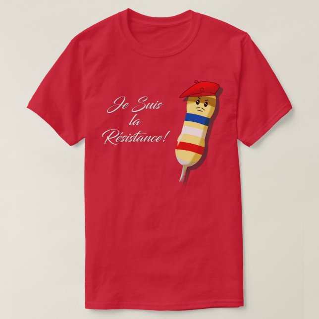 Camiseta Eu sou a resistência (Frente do Design)
