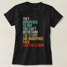 Camiseta Eu Sou A Tempestade