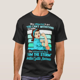 Camiseta Eu Sou A Tempestade A CISTITIA INTERSTICIAL SENSIB