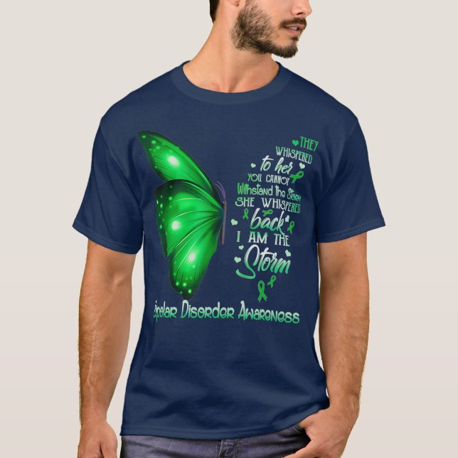 Camiseta Eu sou a tempestade Consciência da Perturbação Bip (Frente)