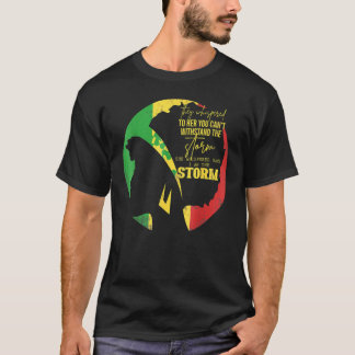 Camiseta Eu Sou A Tempestade História Negra Rainha Melanina
