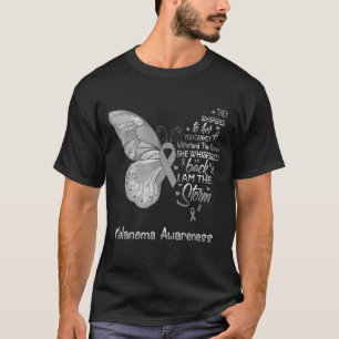 Camiseta Eu Sou A Tempestade Melanoma Sensibilização Borbol