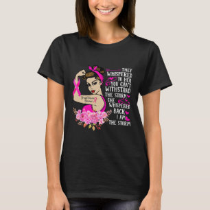 Camiseta Eu sou a tempestade Mulheres fortes guerreiros do