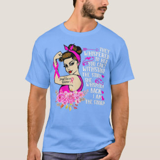 Camiseta Eu sou a tempestade Mulheres fortes guerreiros do