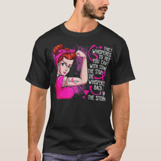 Camiseta Eu sou a tempestade Mulheres fortes guerreiros do