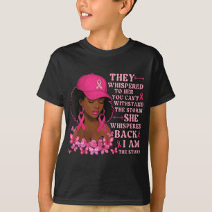 Camiseta Eu Sou A Tempestade Mulheres Negras Garotas Negras