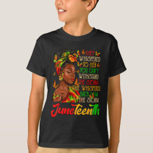 Camiseta Eu Sou A Tempestade Mulheres Negras História Negra