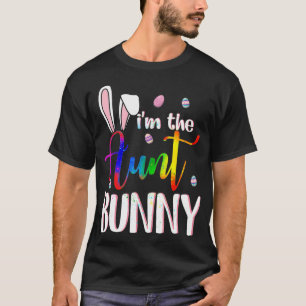 Camiseta Eu sou a tia Gay Lgbt coelhinha da Páscoa da fam