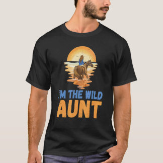 Camiseta Eu sou a tia Irmã da Família selvagem