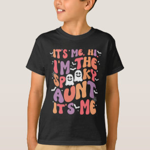 Camiseta Eu Sou A Tia Louca Que Sou Eu Retro Halloween Gh