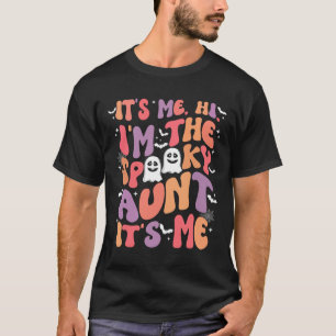 Camiseta Eu Sou A Tia Louca Que Sou Eu Retro Halloween Gh