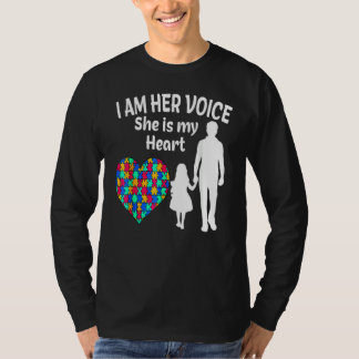 Camiseta Eu Sou A Voz Dela Ela É A Minha Consciência De Aut