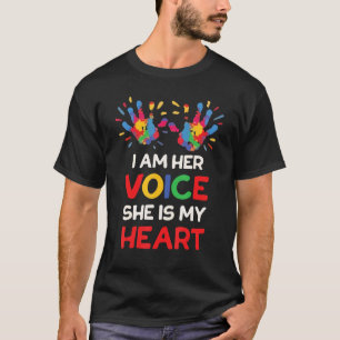 Camiseta Eu Sou A Voz Dela Ela É A Minha Consciência Do Aut