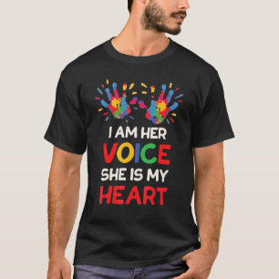 Camiseta Eu Sou A Voz Dela Ela É A Minha Consciência Do Aut