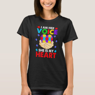Camiseta Eu Sou A Voz Dela Ela É A Minha Consciência Do Aut