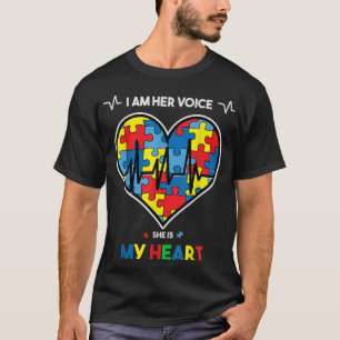 Camiseta Eu Sou A Voz Dela Ela É Minha Consciência Do Cor