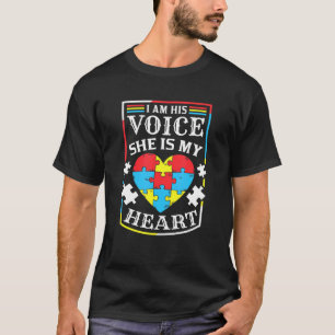 Camiseta Eu Sou A Voz Dele Ela É A Minha Consciência Do Aut
