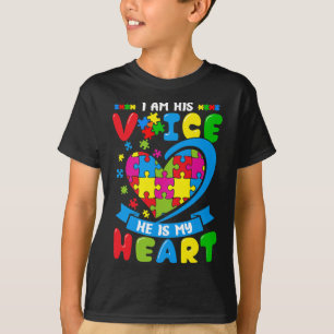 Camiseta Eu Sou A Voz Dele. Ele É Meu Coração Adorando Awar