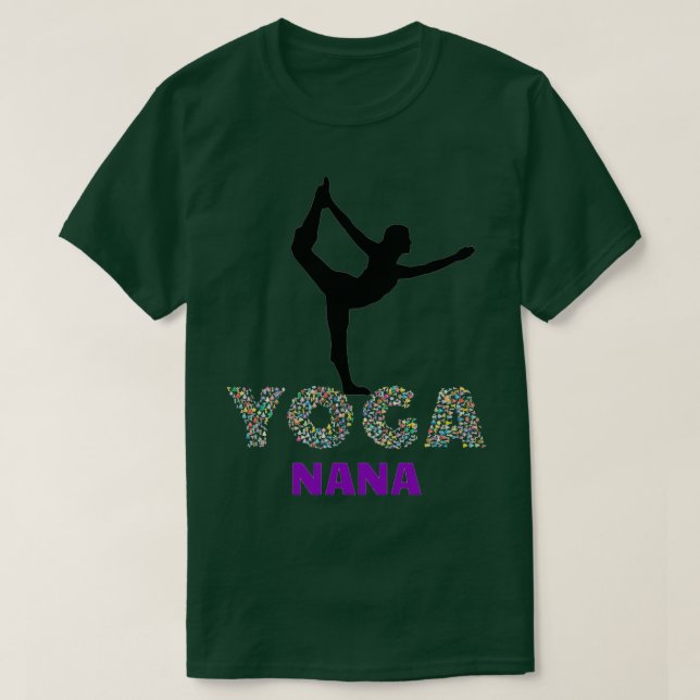 CAMISETA EU SOU A YOGA NANA (Frente do Design)