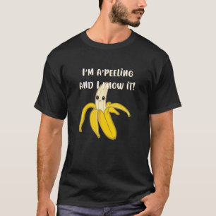 Camiseta Eu sou A'apelogiando e sei que é engraçado Banana