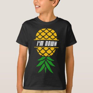 Camiseta Eu sou Abaixo Abacaxi Tropical Fruta Havaiana Vaca