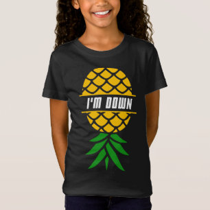 Camiseta Eu sou Abaixo Abacaxi Tropical Fruta Havaiana Vaca