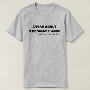Camiseta Eu Sou Adulto Faço O Que Quero