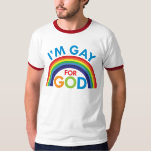 Camiseta Eu sou alegre para o deus