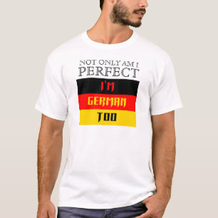 Camiseta Eu sou alemão demasiado