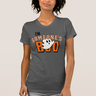 Camiseta Eu sou alguém fantasma o Dia das Bruxas da vaia