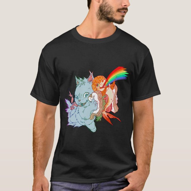 Camiseta Eu Sou Amado (sanduíche de peixe) (Frente)