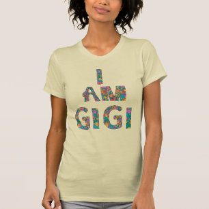 Camiseta Eu sou amiga da bisavó gigi mulher forte