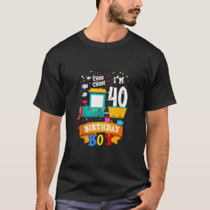 Camiseta Eu sou aniversário de 40 anos, Treinador em Bonita