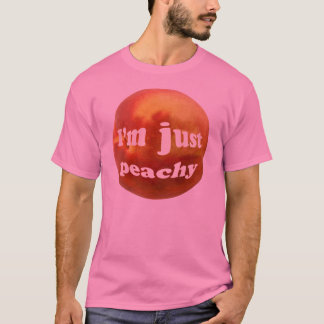 Camiseta Eu sou apenas peachy