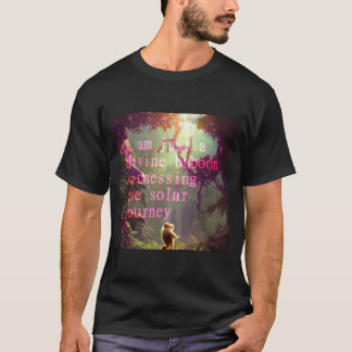 Camiseta Eu sou apenas um babuíno divino testemunhando a en