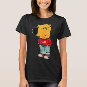 Camiseta Eu sou apenas um presidente Cara de frio Trump 202