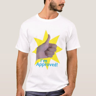 Camiseta Eu sou aprovado!