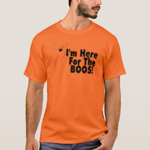 Camiseta Eu sou aqui para as vaias