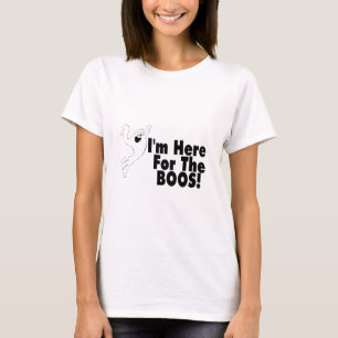 Camiseta Eu sou aqui para as vaias