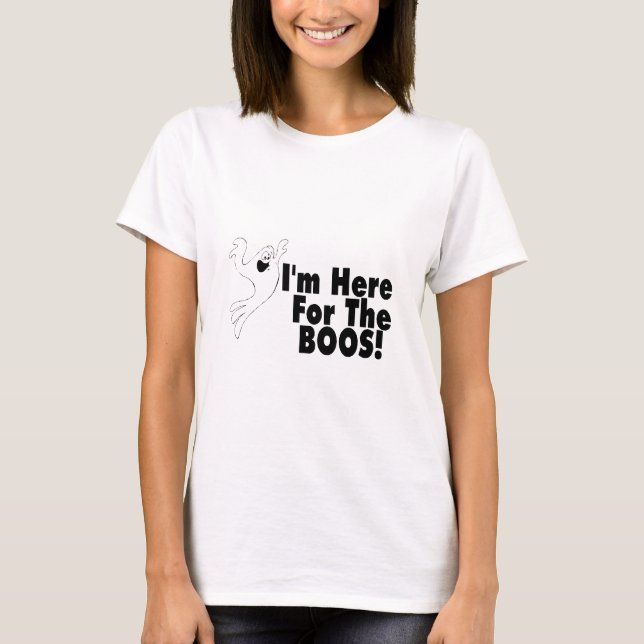 Camiseta Eu sou aqui para as vaias (Frente)