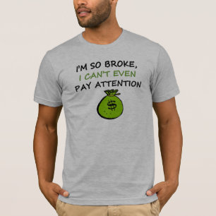 Camiseta Eu sou assim que quebrei, mim posso nem sequer