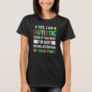 Camiseta Eu Sou Autista Conscientização Aceitação Puzzle K