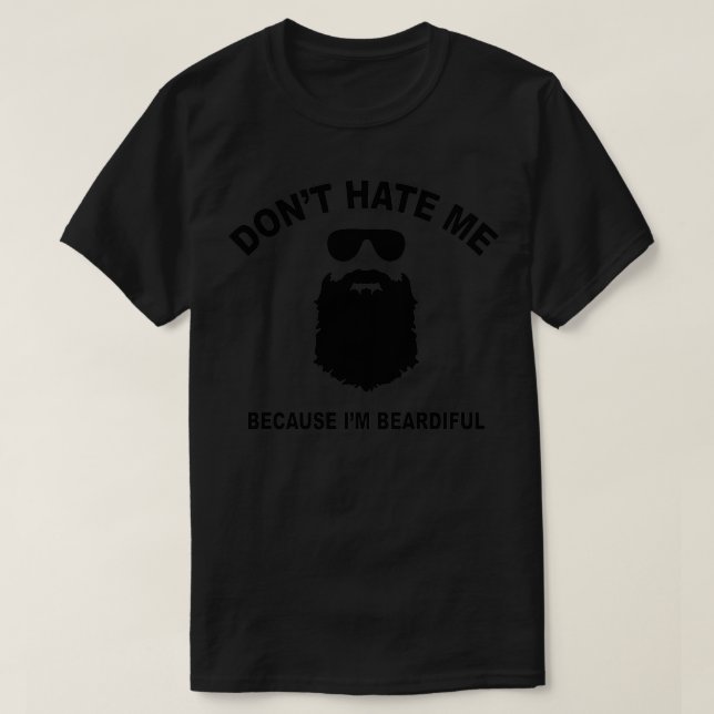 CAMISETA EU SOU BEARDIFULA (Frente do Design)