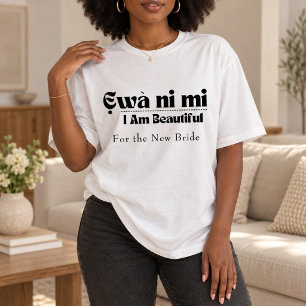 Camiseta Eu Sou Beleza — Presente para Ela